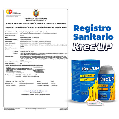 KrecUp 60 caps